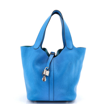 Hermes Picotin Lock Bag Clemence MM