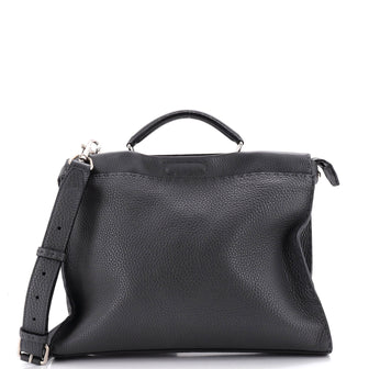 Fendi Selleria Peekaboo Fit Bag Leather Regular
