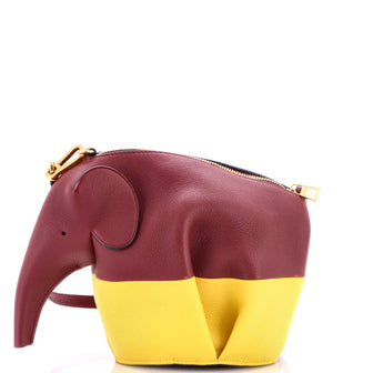 Loewe Elephant Crossbody Bag Leather Mini