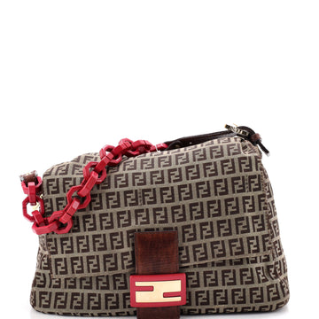 Fendi Mama Forever Bag Zucchino Canvas