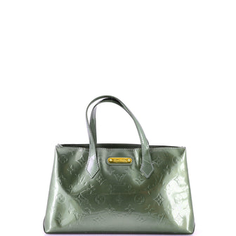 Louis Vuitton Wilshire Handbag Monogram Vernis PM