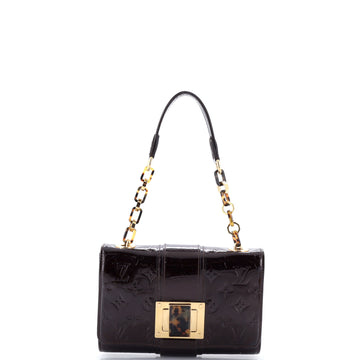 Louis Vuitton Vermont Avenue Handbag Monogram Vernis