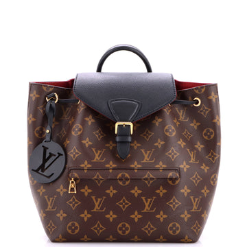 Louis Vuitton Montsouris NM Backpack Monogram Canvas with Leather PM