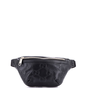 Gucci Belt Bag GG Embossed Perforated Leather Small