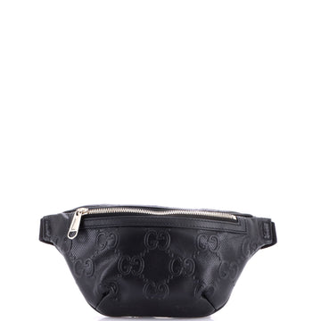 Gucci Belt Bag GG Embossed Perforated Leather Small
