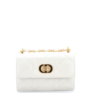 Christian Dior Miss Caro Flap Bag Cannage Quilt Calfskin Mini
