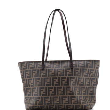 Fendi Roll Tote Zucca Coated Canvas Medium