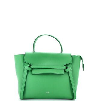 Celine Belt Bag Textured Leather Micro