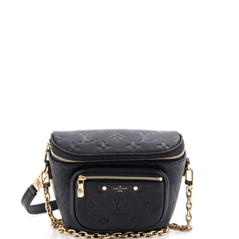 Louis Vuitton Bum Bag Monogram Empreinte Leather Mini