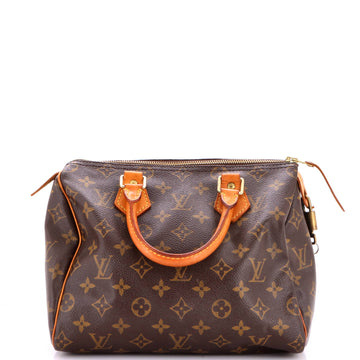 Louis Vuitton Speedy Handbag Monogram Canvas 25