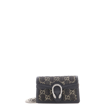 Gucci Dionysus Bag GG Denim Super Mini