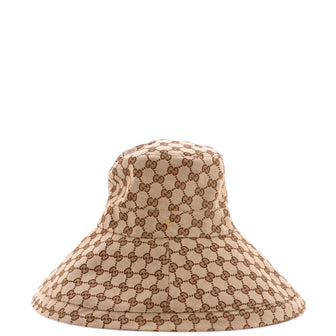 Gucci Wide Brim Hat GG Canvas