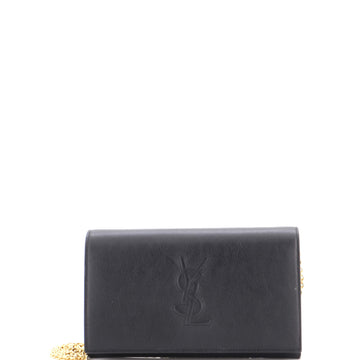 Saint Laurent Belle de Jour Chain Wallet Leather Small