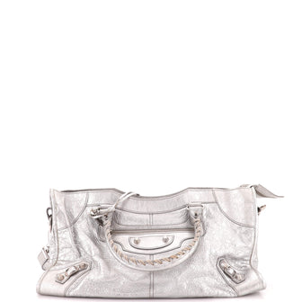 Balenciaga City Giant Studs Bag Leather Medium