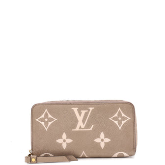 Louis Vuitton Zippy Wallet Bicolor Monogram Empreinte Giant