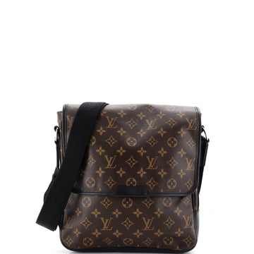 Louis Vuitton Bass Messenger Bag Macassar Monogram Canvas MM