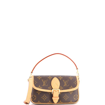 Louis Vuitton Diane NM Handbag Monogram Canvas Nano