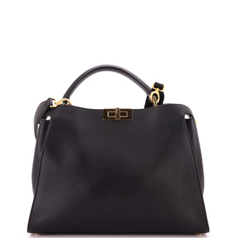 Fendi Peekaboo Essential Bag Leather Medium