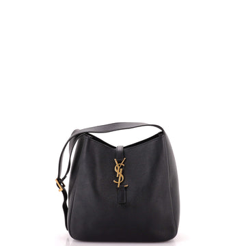 Saint Laurent Le 5 a 7 Supple Hobo Leather Small
