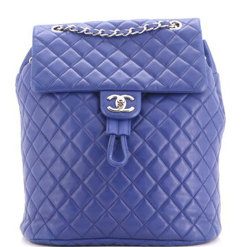 Chanel Urban Spirit Backpack Quilted Lambskin Large