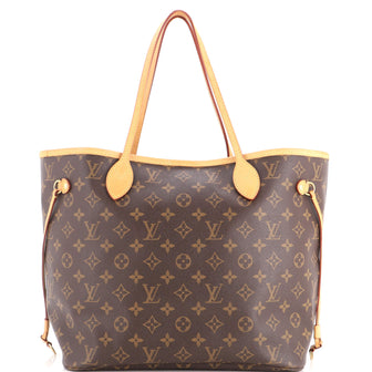 Louis Vuitton Neverfull NM Tote Monogram Canvas MM