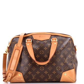 Louis Vuitton Retiro Handbag Monogram Canvas PM