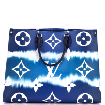 Louis Vuitton OnTheGo Tote Limited Edition Escale Monogram Giant GM