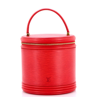Louis Vuitton Cannes Beauty Case Epi Leather