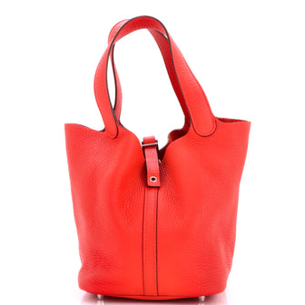 Hermes Picotin Lock Bag Clemence MM