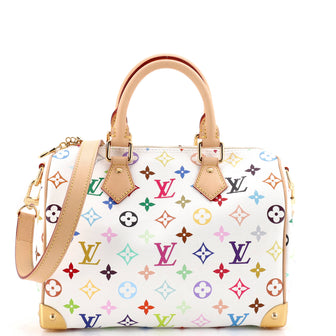 Louis Vuitton x Takashi Murakami Speedy Soft Bandouliere Bag Monogram Multicolor 25
