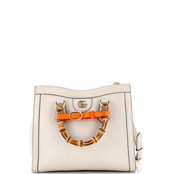 Gucci Diana NM Bamboo Handle Tote Leather Small