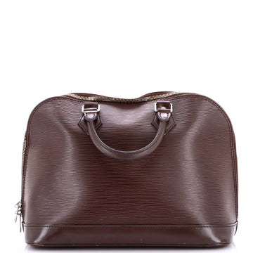 Louis Vuitton Vintage Alma Handbag Epi Leather PM