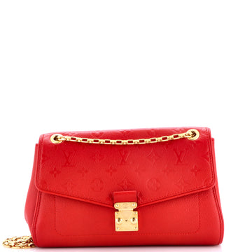 Louis Vuitton Saint Germain Handbag Monogram Empreinte Leather PM