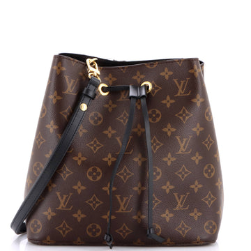 Louis Vuitton NeoNoe Handbag Monogram Canvas with Leather MM