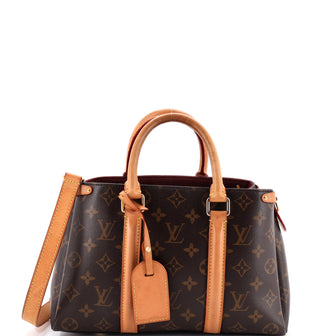 Louis Vuitton Soufflot Tote Monogram Canvas with Leather BB