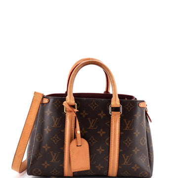 Louis Vuitton Soufflot Tote Monogram Canvas with Leather BB
