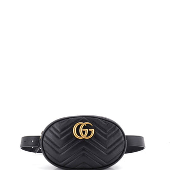 Gucci GG Marmont Belt Bag Matelasse Leather