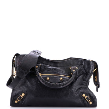 Balenciaga City Giant Studs Bag Leather Medium