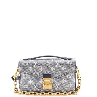 Louis Vuitton Pochette Metis Monoglam Jacquard Canvas East West