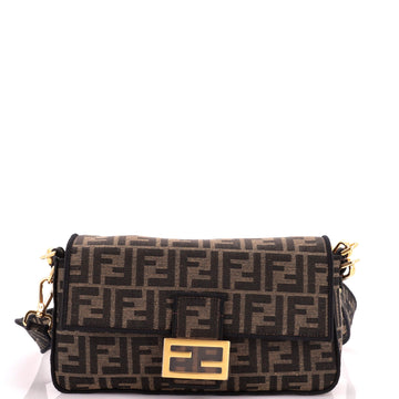 Fendi Baguette NM Bag Zucca Canvas Medium