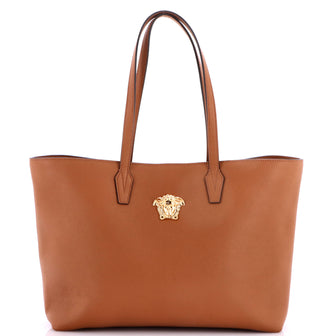 Versace Palazzo Medusa Shopper Tote Leather Large