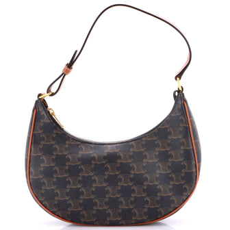 Celine Ava Bag Triomphe Coated Canvas