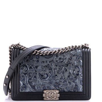 Chanel Cordoba Boy Flap Bag Leather New Medium