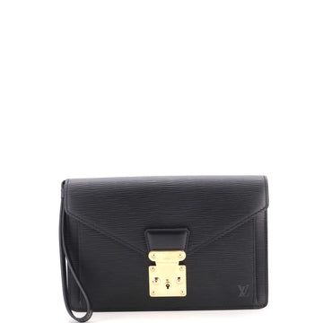 Louis Vuitton Dragonne Pochette Epi Leather