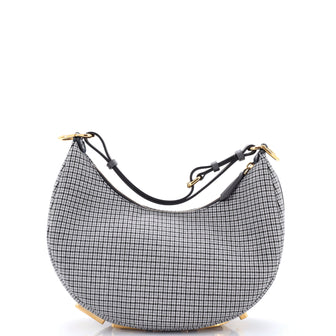 Fendi Fendigraphy Bag Houndstooth Wool Small