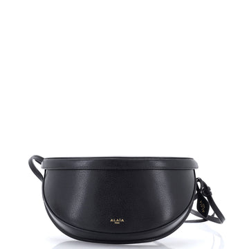Alaia Hip Shoulder Bag Leather Small
