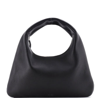 The Row Everyday Zip Hobo Leather Small