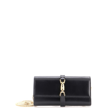Gucci Jackie 1961 Continental Chain Wallet Leather