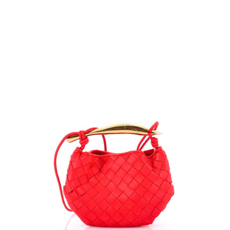 Bottega Veneta Sardine Top Handle Bag Intrecciato Nappa Mini