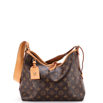 Louis Vuitton CarryAll Hobo Monogram Canvas PM